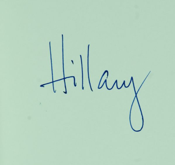 Hillary Clinton Signed Hard Choices Books (2)