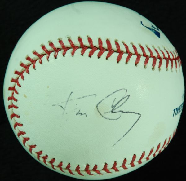 Tom Clancy Single-Signed OML Baseball (PSA/DNA)