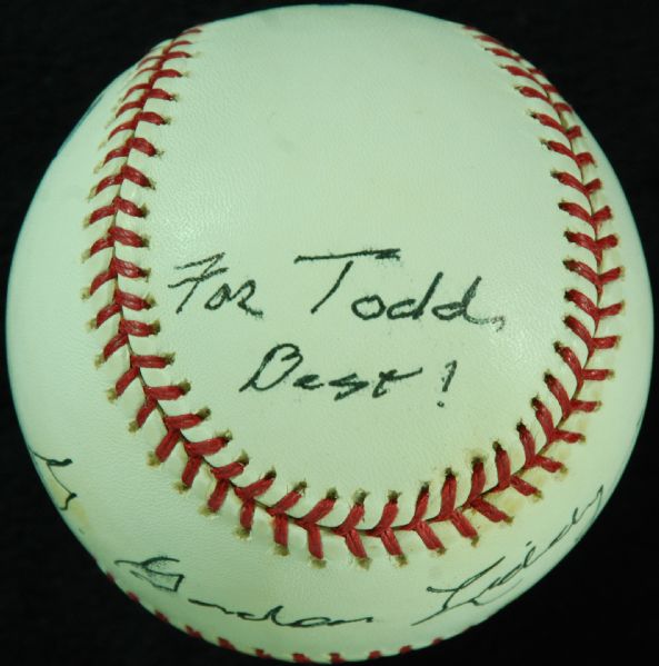 G. Gordon Liddy (Watergate) Single-Signed OML Baseball (PSA/DNA)