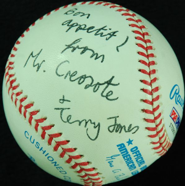 Terry Jones (Monty Python) Single-Signed OAL Baseball (PSA/DNA)