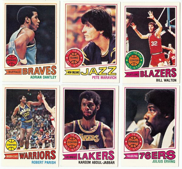 1977-78 Topps Basketball High-Grade Complete Set (132)