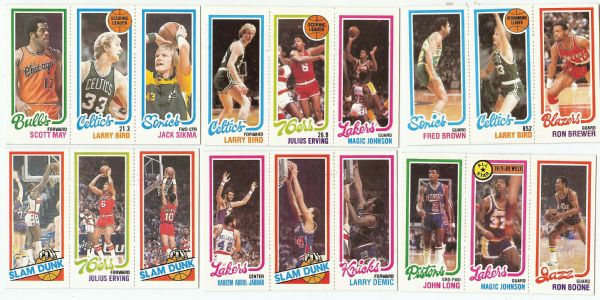 1980-81 Topps Basketball High-Grade Complete Set (176)