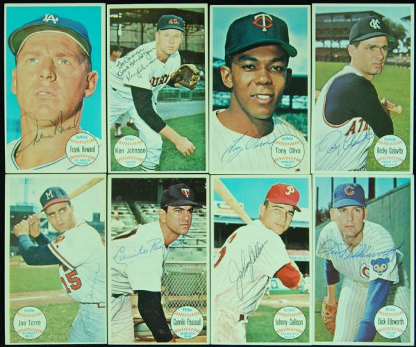 1964 Topps Giants Signed Near Complete Set (50/60)