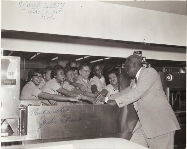 Jackie Robinson Signed 8x10 Photo with Original Photos, etc. (PSA/DNA)