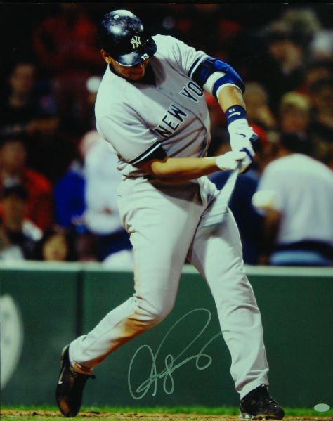 Alex Rodriguez Signed 16x20 Photo (Mounted Memories)