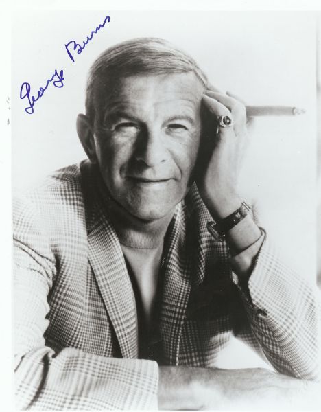 George Burns Signed 8x10 Photo (PSA/DNA)