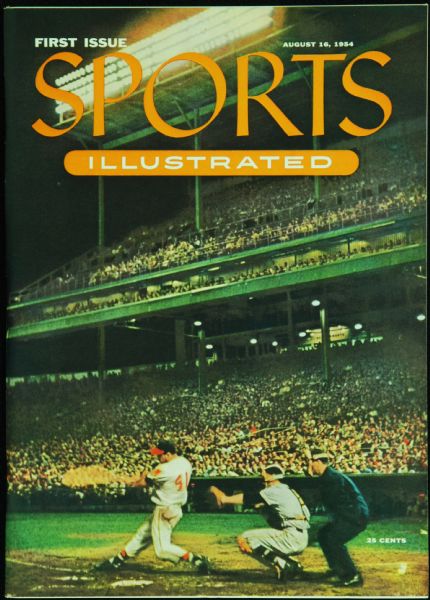 Sports Illustrated First Issue in Leather Presentation Folder
