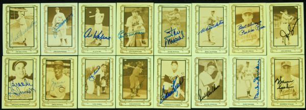 Signed 1982 Pacific Baseball Legends Group (47) with DiMaggio & Williams