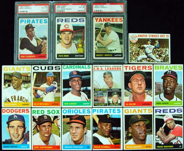 1964 Topps Baseball Complete Set (586)