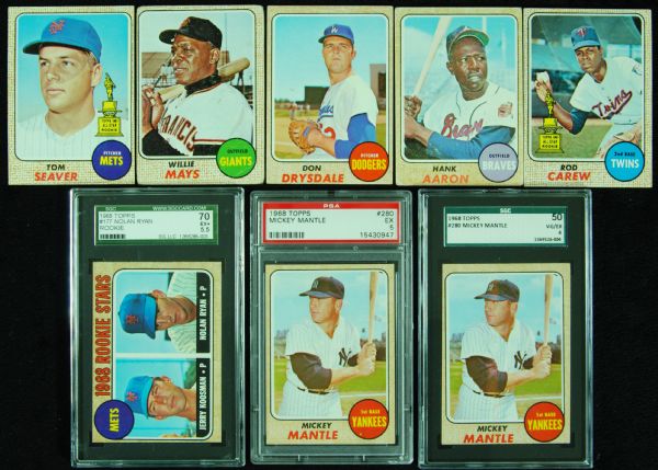 1968 Topps Baseball Complete Set (598)