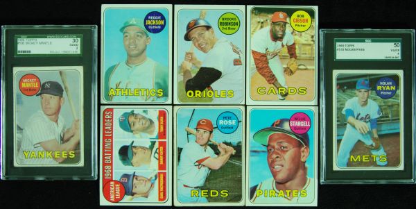 1969 Topps Baseball Super High-Grade Complete Set (598)
