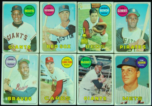 1969 Topps Baseball Super High-Grade Complete Set (598)