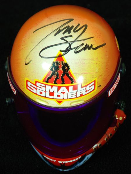 Tony Stewart Signed Mini-Driving Helmet (PSA/DNA)