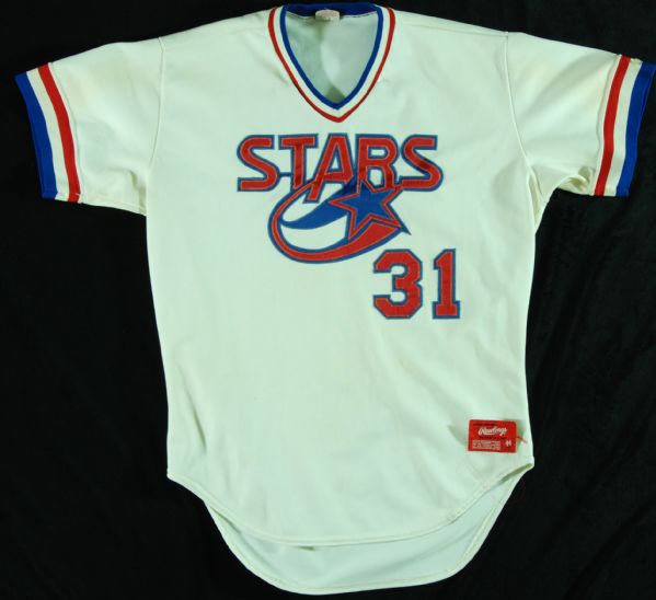 Tim Belcher 1986 Game-Worn Huntsville Stars Minor League Jersey