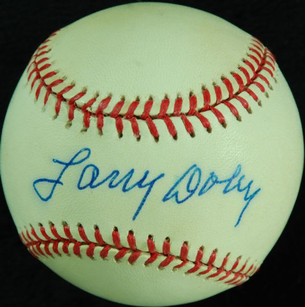 Larry Doby Single-Signed OAL Baseball (JSA)