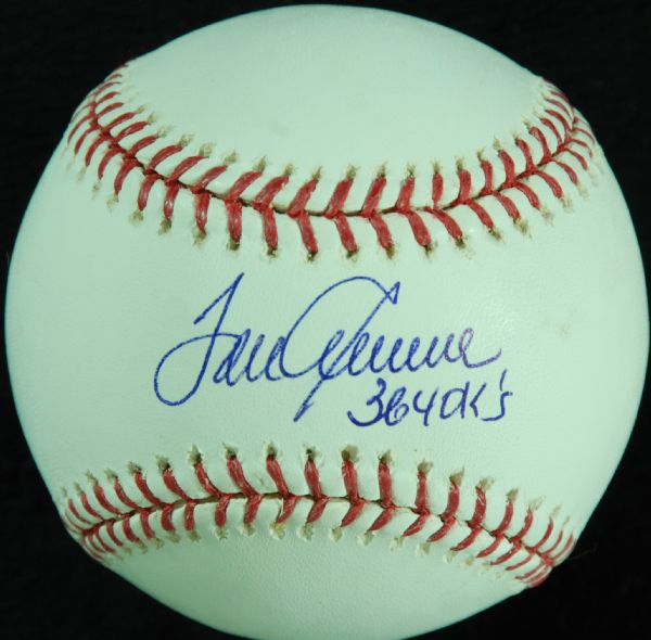 Tom Seaver Single-Signed OML Baseball 3640 K's (JSA)