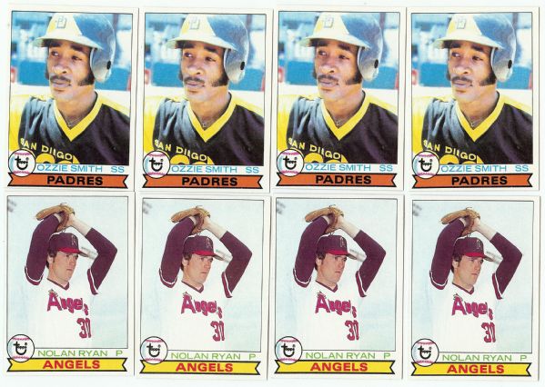 1979 Topps Baseball High-Grade Complete Sets (4)