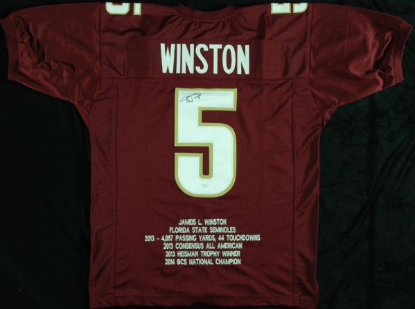 Jameis Winston Signed Florida State Jersey (JSA)