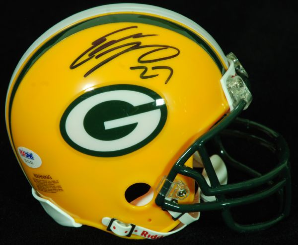 Eddie Lacy Signed Packers Mini-Helmet (PSA/DNA)