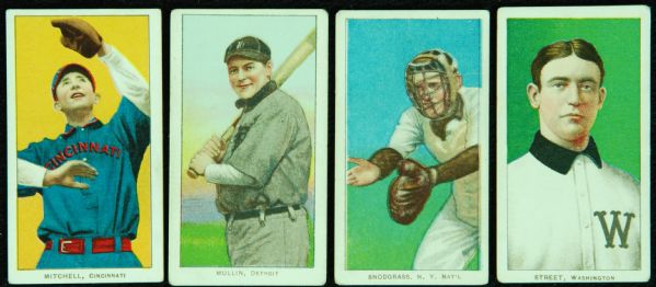 1909-11 T206 White Borders With Piedmont Backs (21)