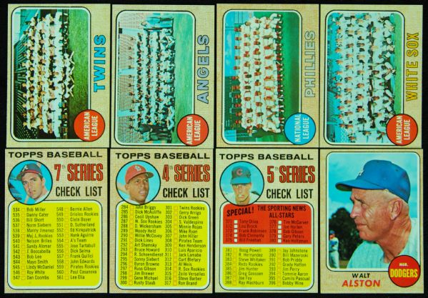 1968 Topps Baseball High-Grade Grouping (165)