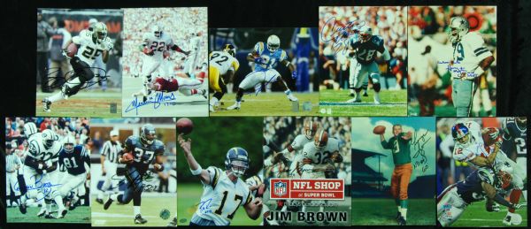 NFL HOFer & Greats Signed Photo Collection (50)