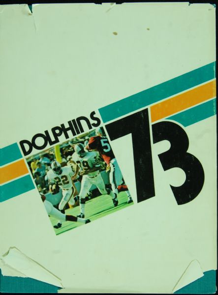 1973 Miami Dolphins Multi-Signed Book