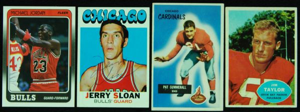 Vintage Topps, Bowman and Fleer Cards From Three Sports With Many Hall of Famers (19)