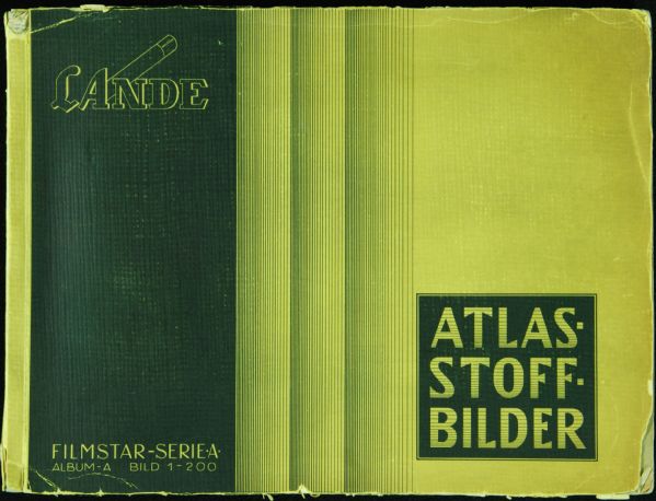 1932 Lande German Movie Star Near Set in Original Binder (199/200)