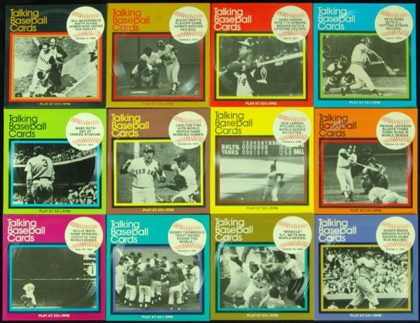 1979 CMC Talking Baseball Complete Set in Original Packaging (12)