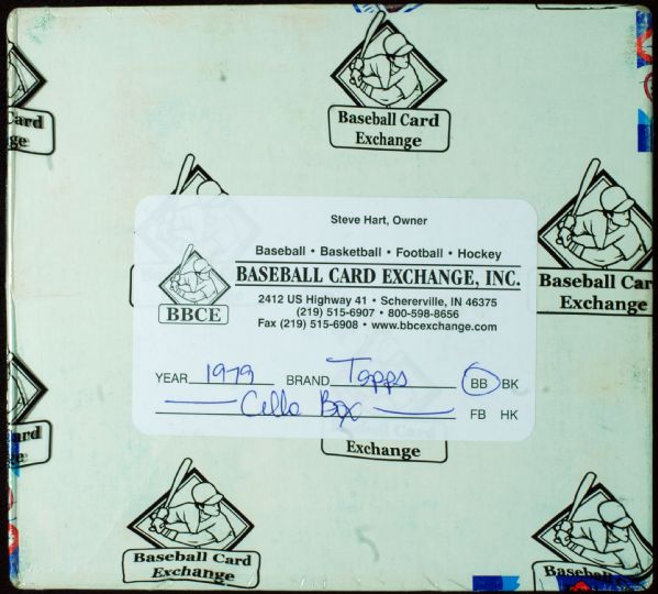 1979 Topps Baseball Unopened Cello Box (BBCE)