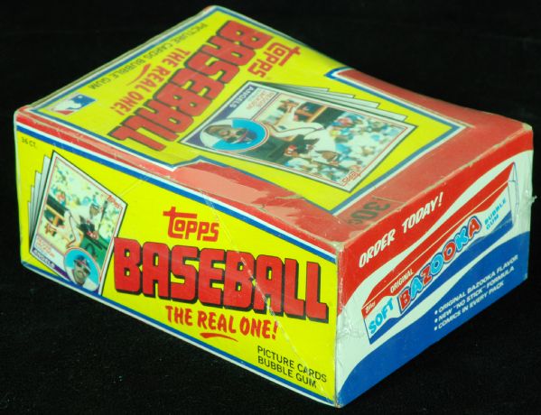 1983 Topps Baseball Unopened Wax Box (The Dugout)