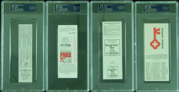 1990s-2010s 3+ Home Run Game Tickets (13) (PSA/DNA)