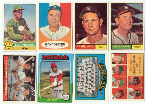 1960’s and 1970’s Vintage Topps Grouping With Stars (279)
