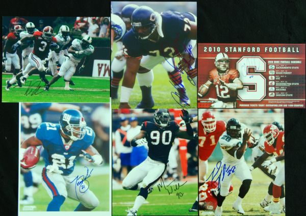 Signed Football Photos Group (250+) with HOFers