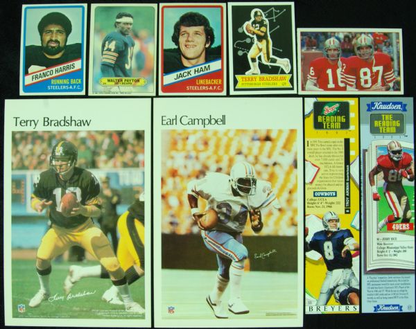 1970’s-80’s Football Issues, Police Sets, Inserts (260)