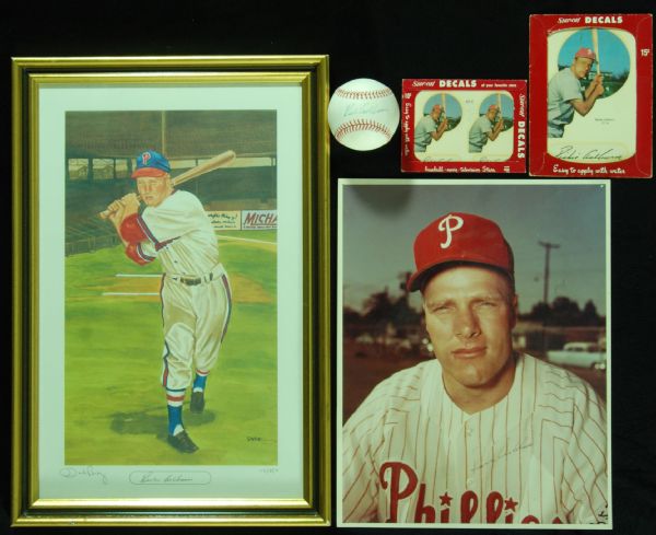 Superb Richie Ashburn Collection With Cards, Autographs and More (79)
