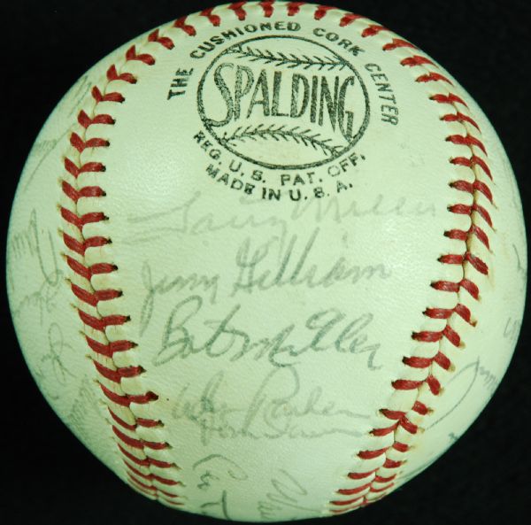 1964 Los Angeles Dodgers Team-Signed ONL Baseball (27) (PSA/DNA)