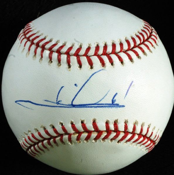 Mario Andretti Single-Signed OML Baseball (PSA/DNA)