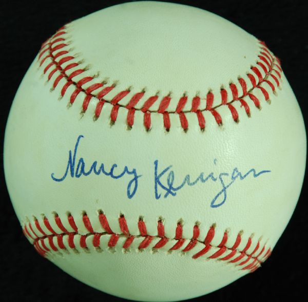 Nancy Kerrigan Single-Signed ONL Baseball (PSA/DNA)