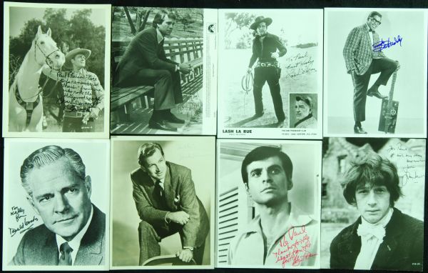 Actors Signed 8x10 Photo Group (19) with Durango, Diddley