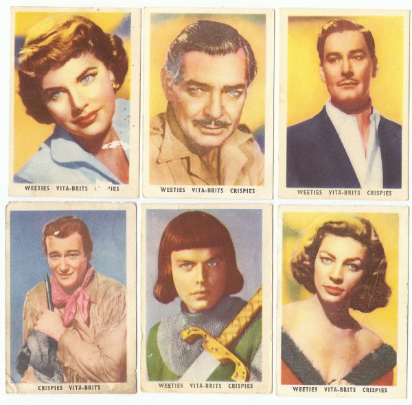 Vita-Brits Partial Sets (2) with Movie Stars & Strange Peoples of the World (26 cards)
