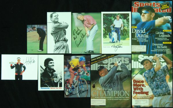 Golf, Olympic, Etc. Signed Photo Group (50)