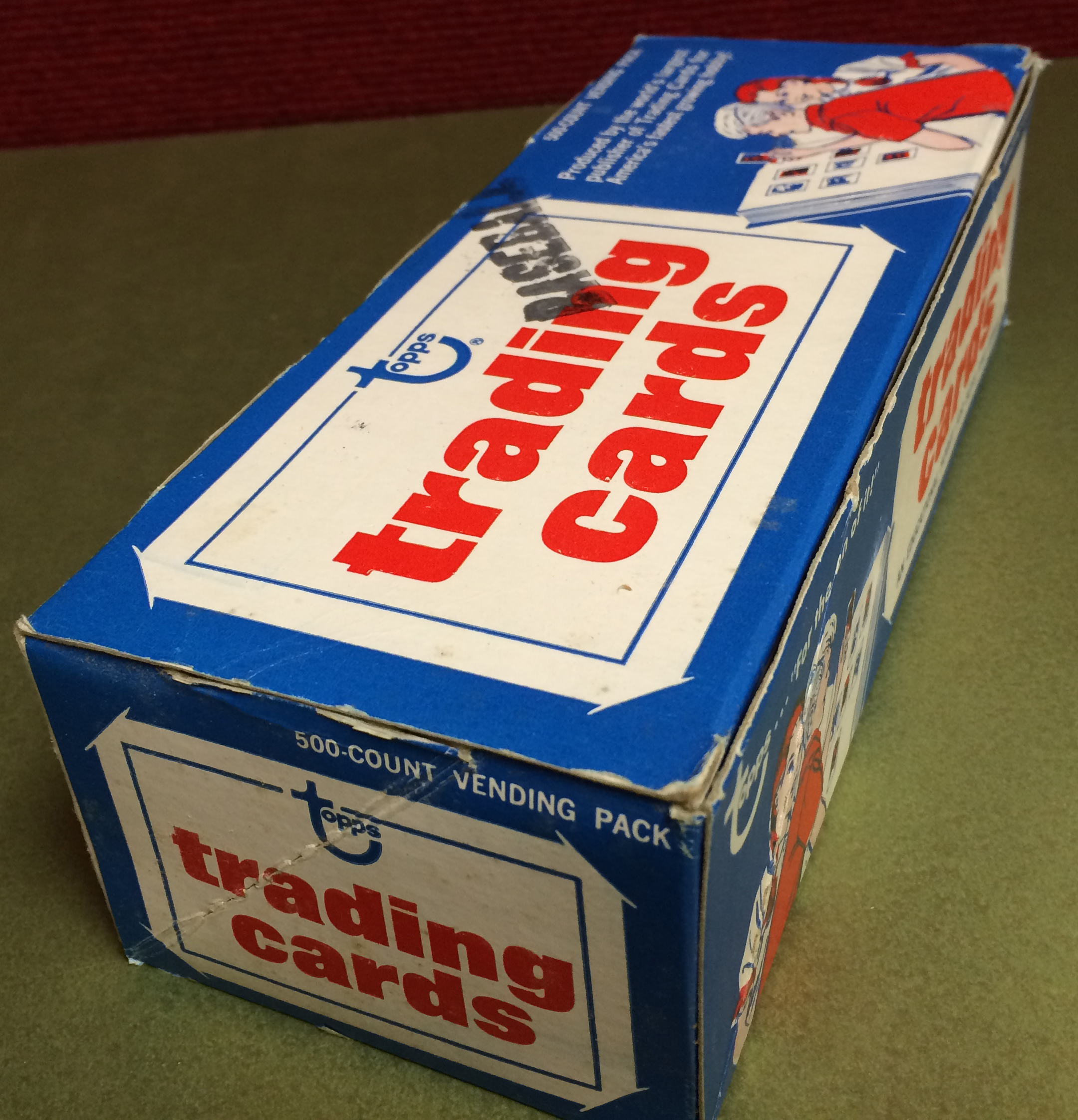 Lot Detail - 1971 Topps Baseball 3rd Series Vending Box (500)