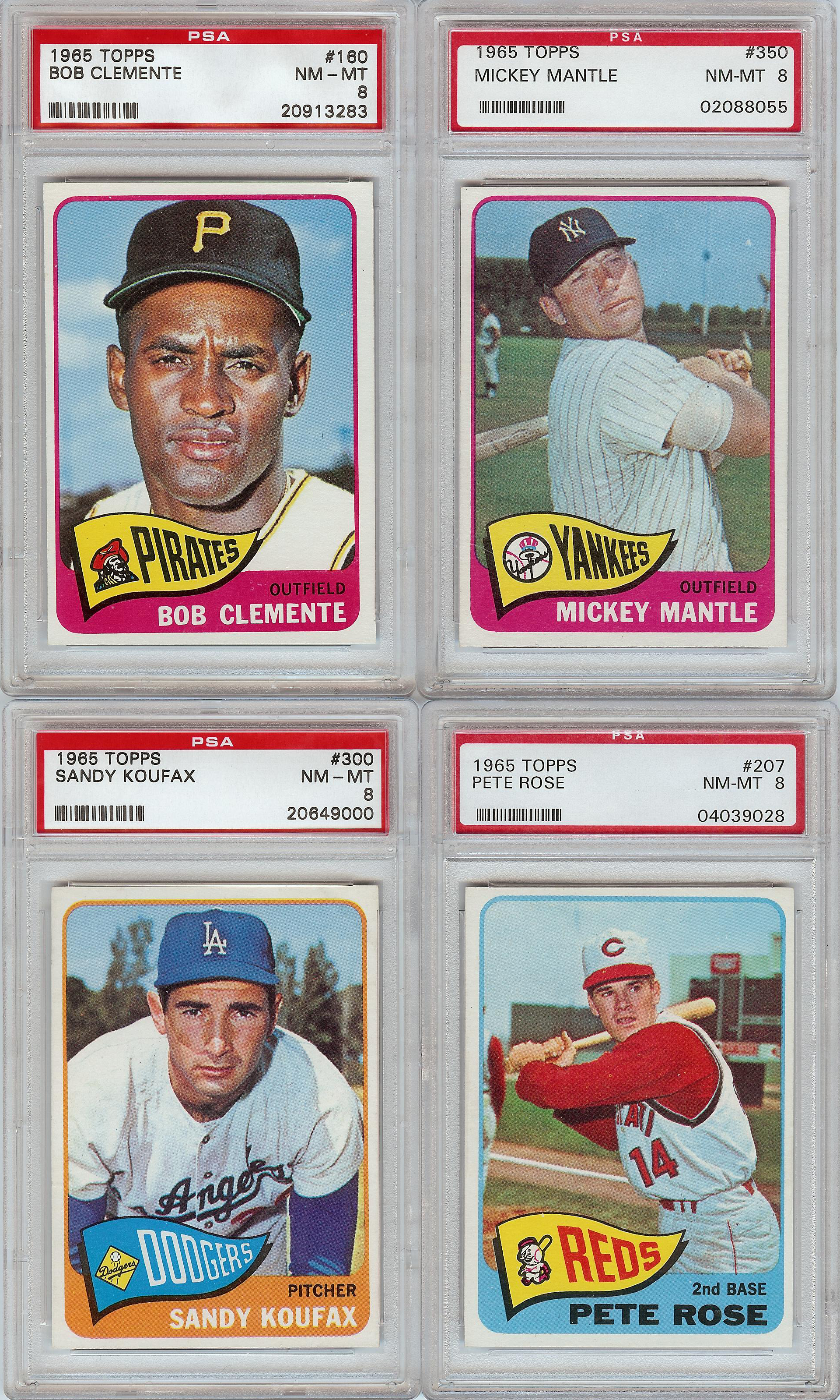 Lot Detail - Joe Morgan Lot of 5 Topps Baseball Cards Graded by PSA