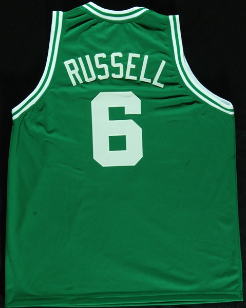 Bill Russell Signed Celtics Green Jersey (PSA/DNA)
