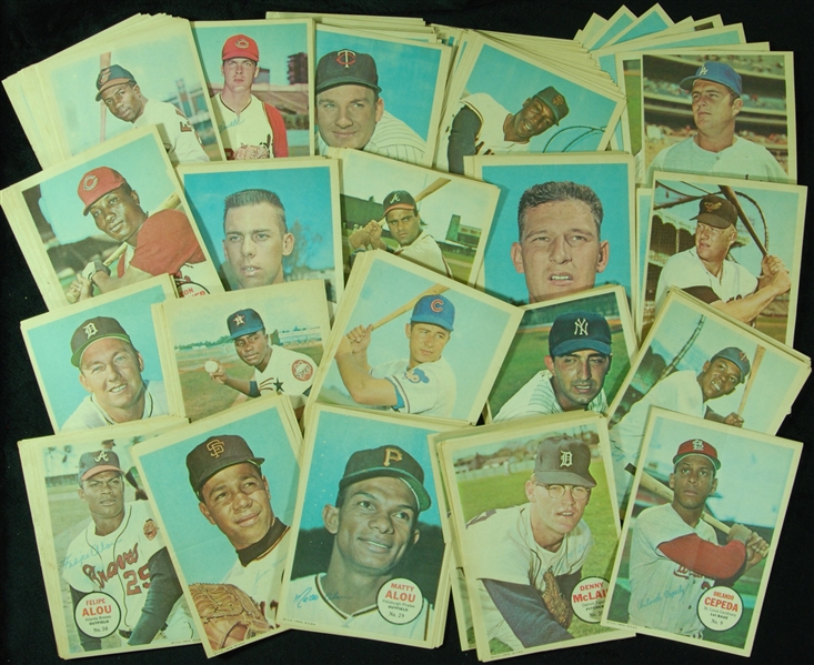 1967 Topps Baseball Poster Inserts Hoard (603) from Martucci Estate