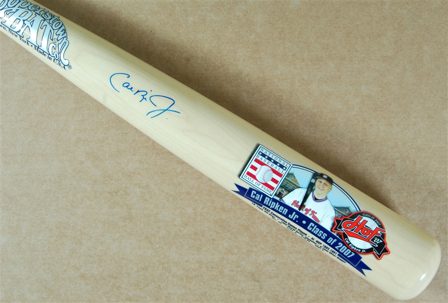 Cal Ripken Jr. Signed Cooperstown Bat (PSA/DNA)