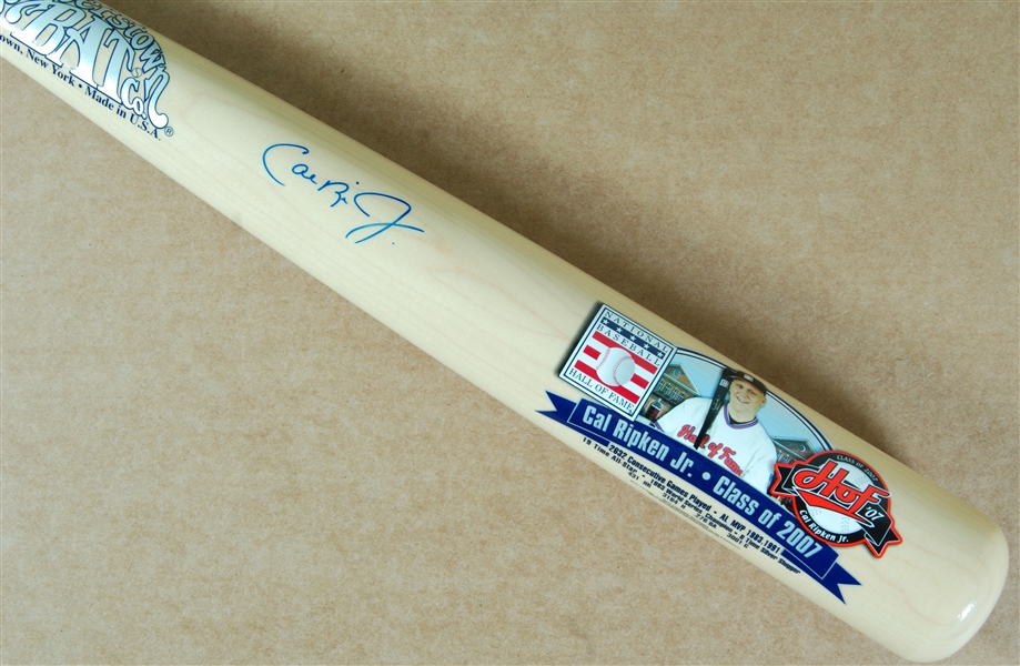 Cal Ripken Jr. Signed Cooperstown Bat (PSA/DNA)