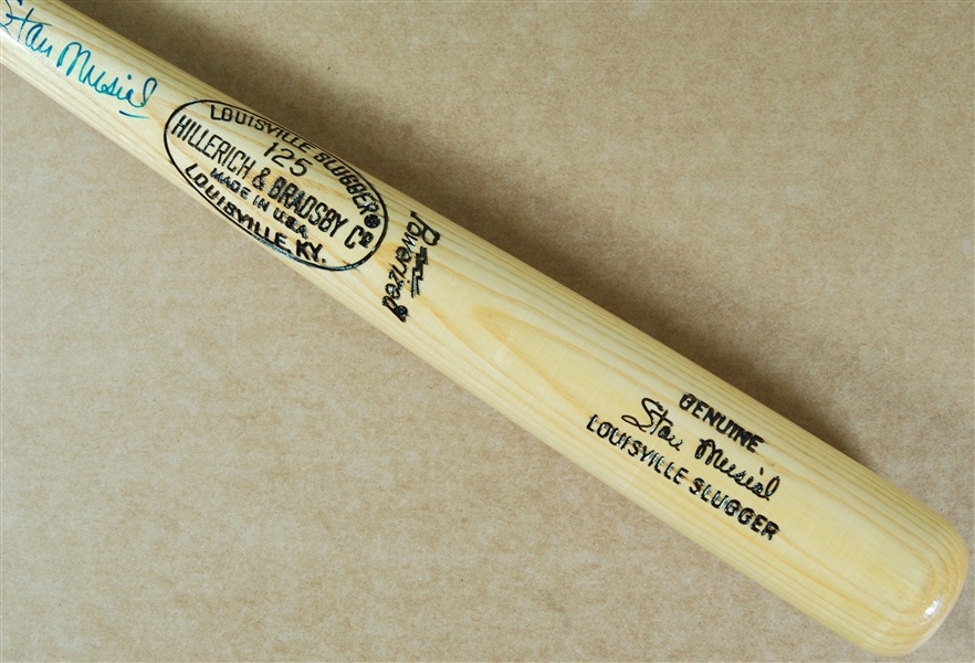 Stan Musial Signed Louisville Slugger Game Model Bat (PSA/DNA)